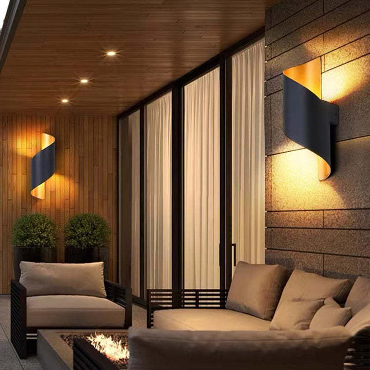 Lámpara de pared LED espiral moderna - TwistLight