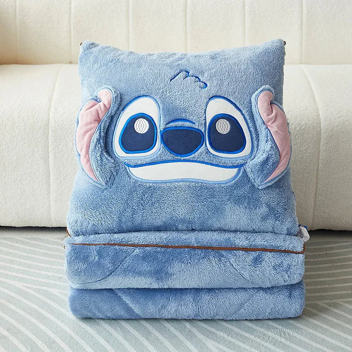 Luxury Cartoon Blanket and Pillow Set – Nomi