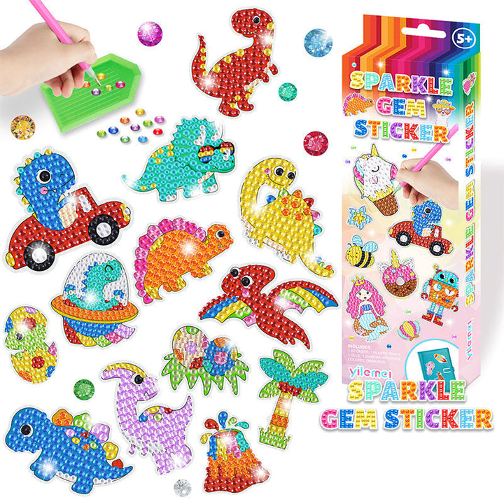 Kreatives Diamantsticker-Set - ShinyGem