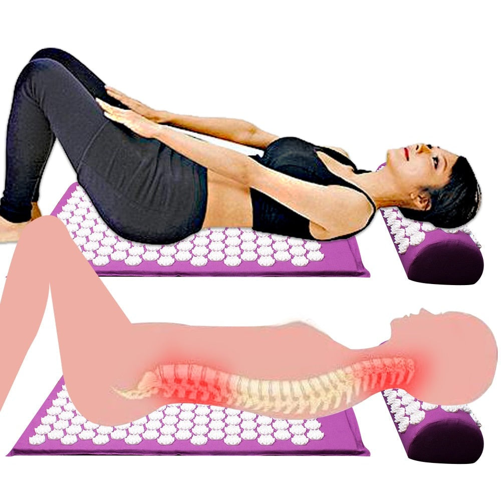 Acupressure Yoga Mat & Pillow Set – RelaxMat