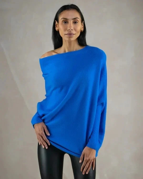 Jersey asimétrico extragrande para mujer – Sophia