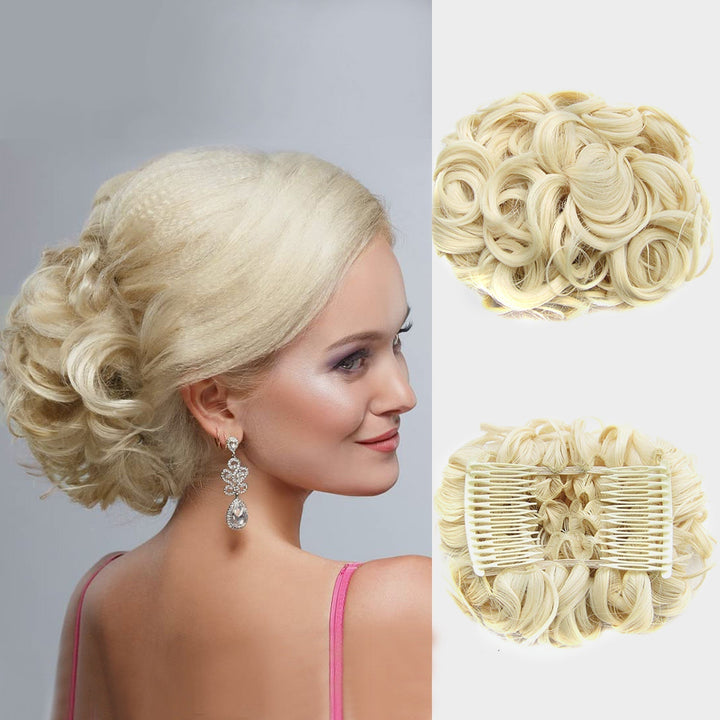 Extensión de cabello rizado con nudo – FluffyFix