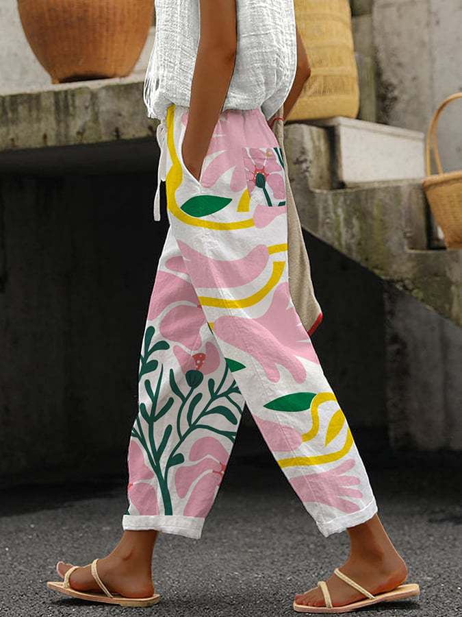Damen Komforthose mit Druck – Nova