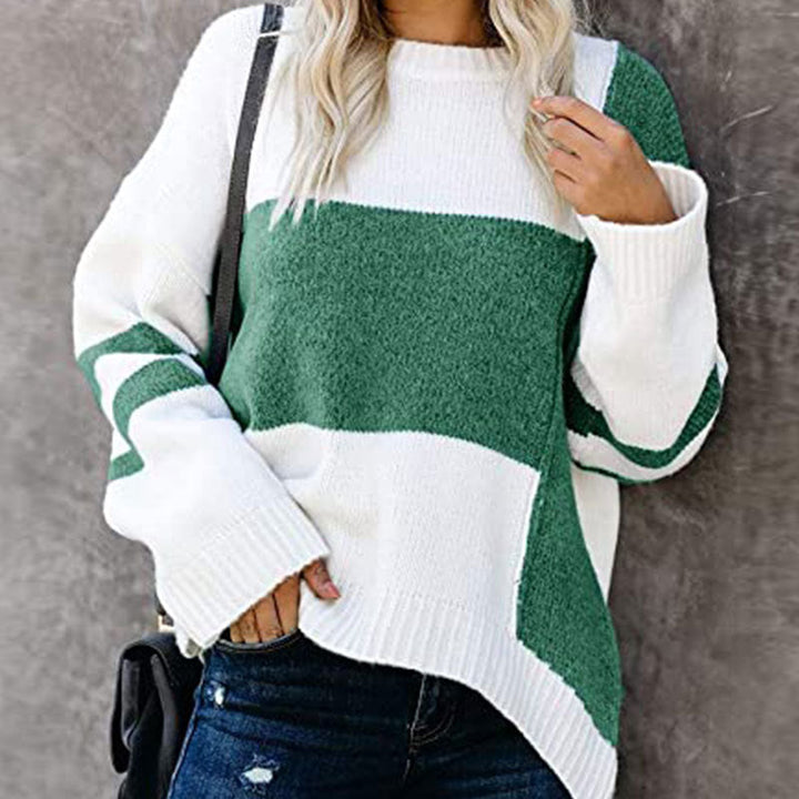 Striped Casual Women's Sweater – Juliette