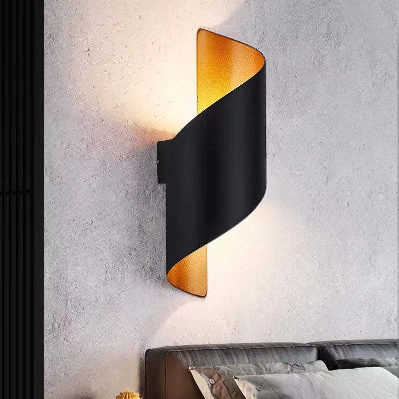 Lámpara de pared LED espiral moderna - TwistLight