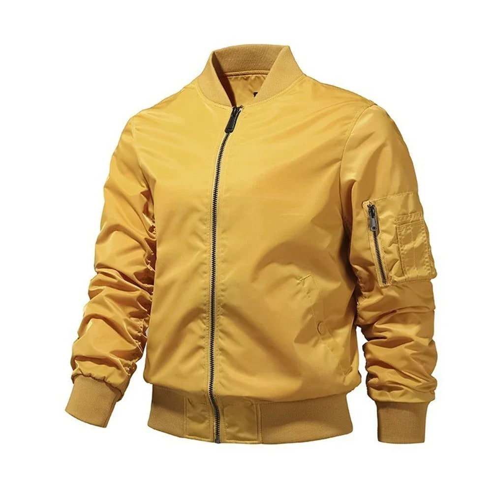 Light & Trendy Men's Bomber Jacket for Autumn – Hector