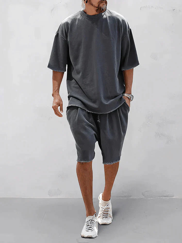 Casual herre sportssæt i loose-fit stil – Cassian
