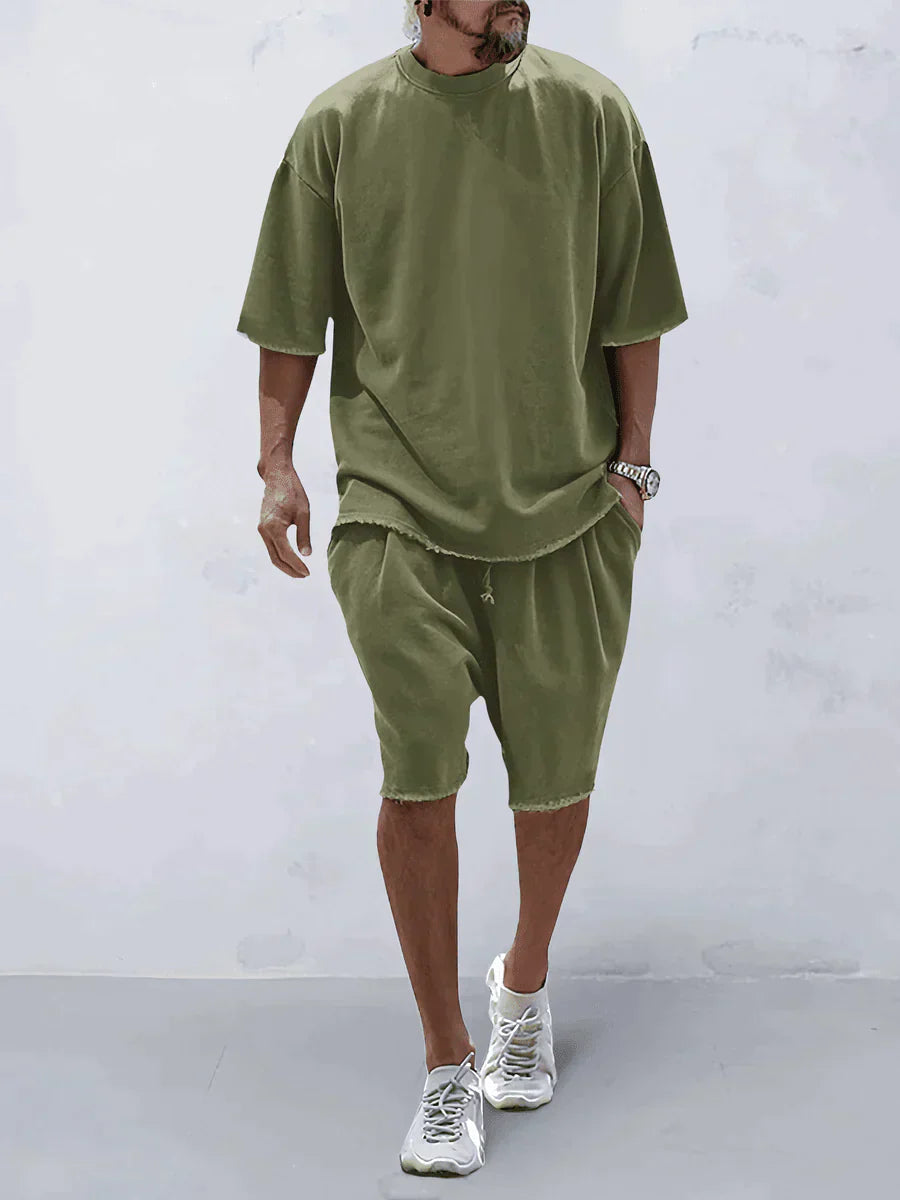 Casual herre sportssæt i loose-fit stil – Cassian