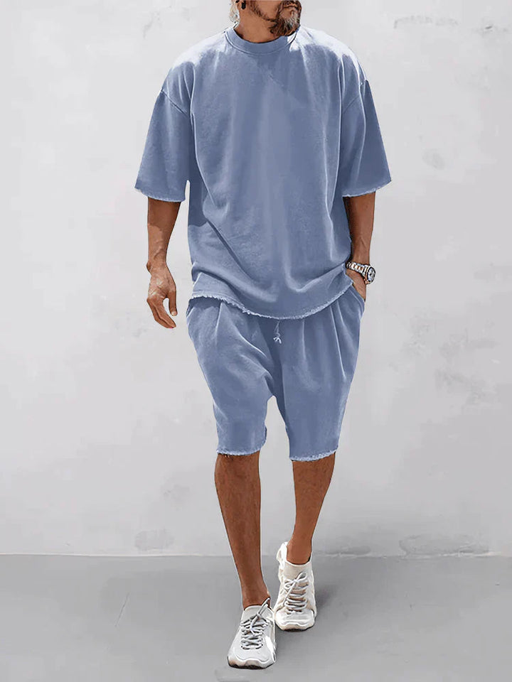 Casual herre sportssæt i loose-fit stil – Cassian