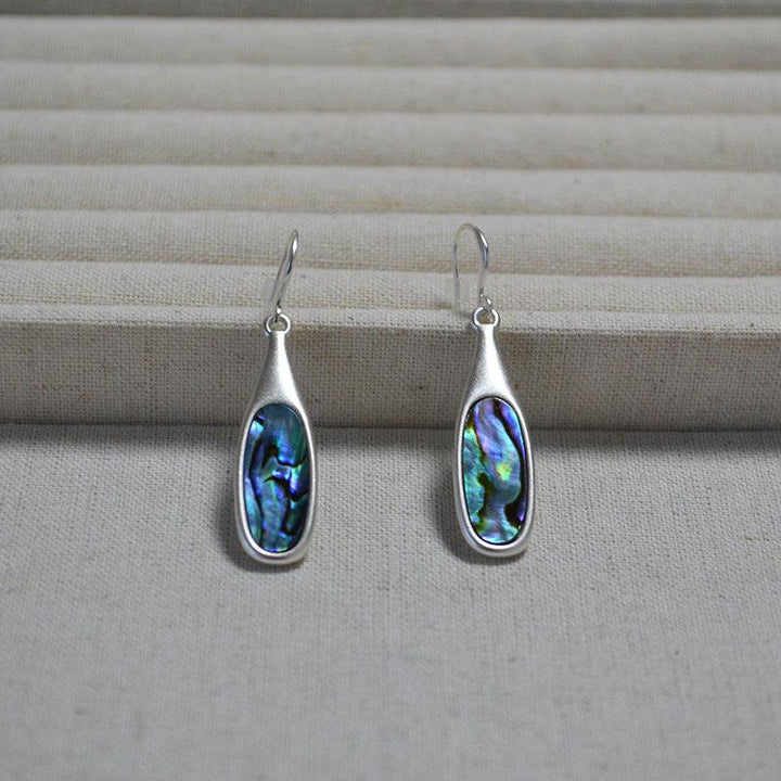 Vintage Colorful Silver Earrings - Adalyn