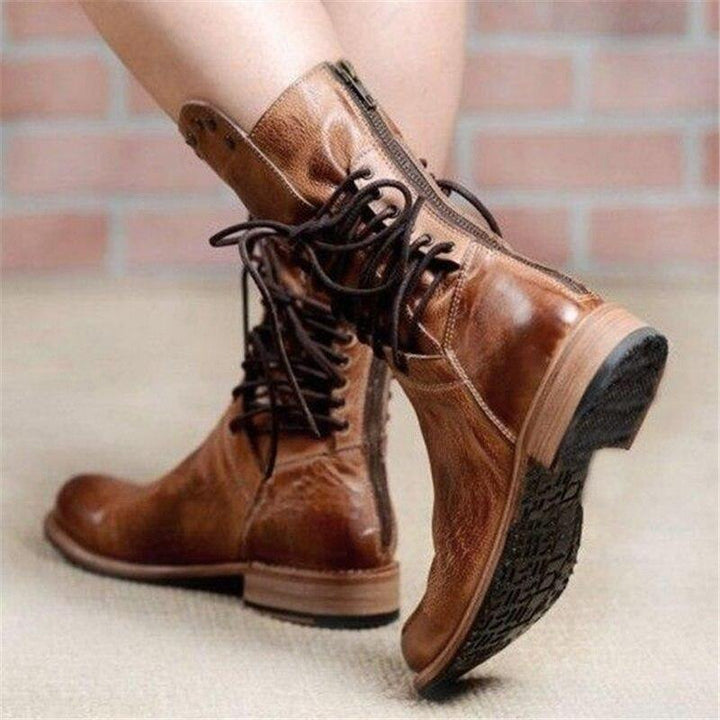 Stylish Leather Women's Shoes - Sophie