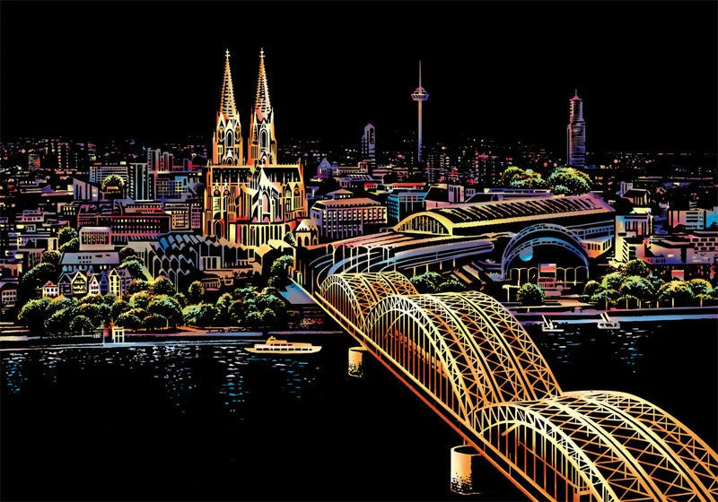 Placa de arte para rascar 5D – ColorPeek