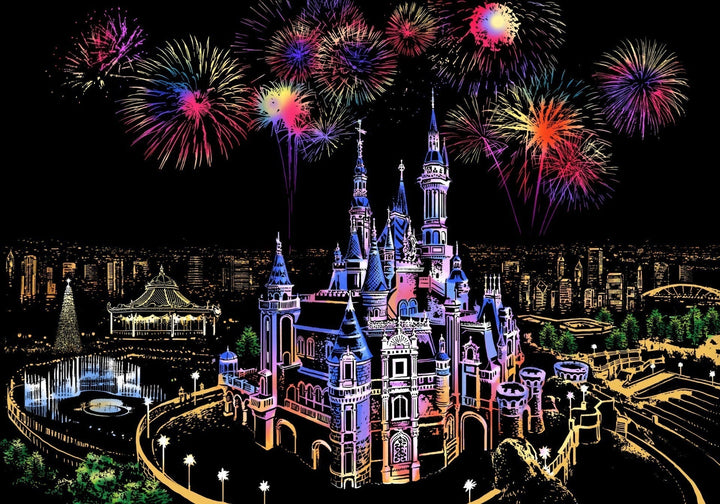 Placa de arte para rascar 5D – ColorPeek