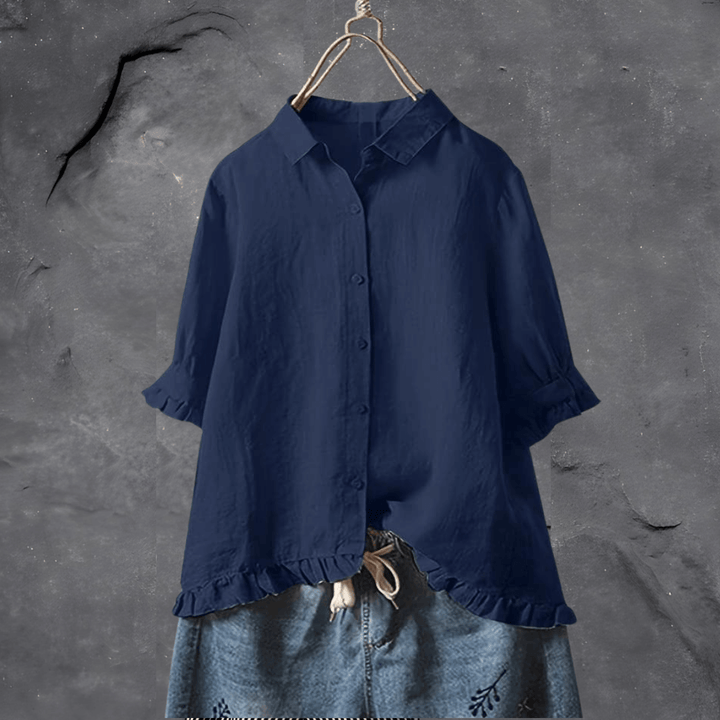 Comfortable Cotton Blouse for Women – Elena