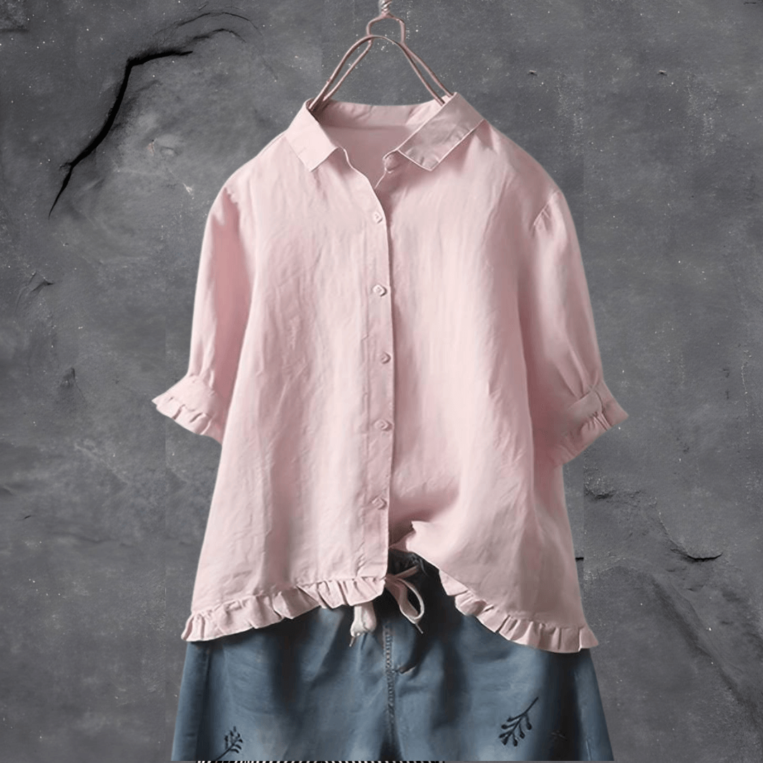 Comfortable Cotton Blouse for Women – Elena