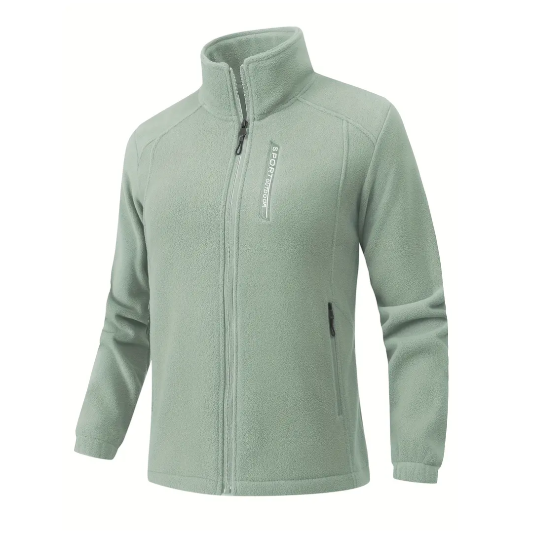 Dame Outdoor Fleecejakke varm foret med plyssede inderfor – Liv