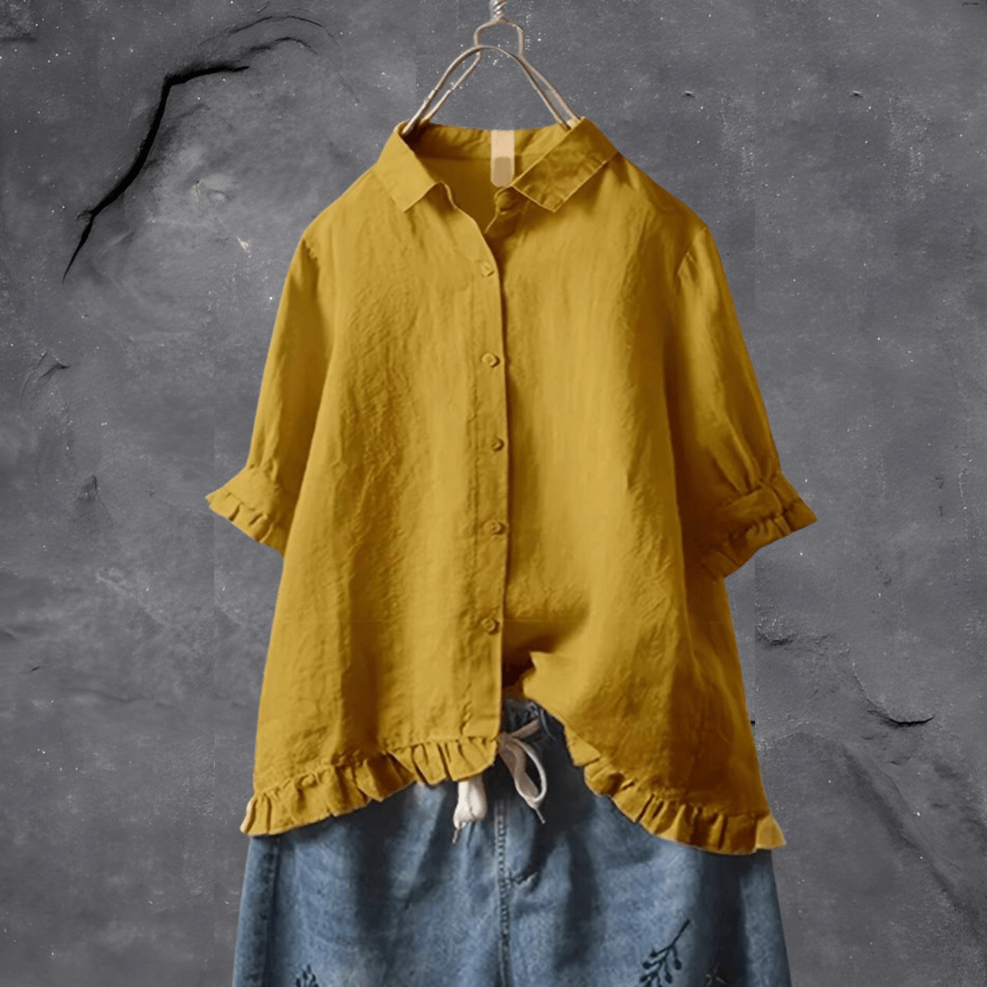 Comfortable Cotton Blouse for Women – Elena