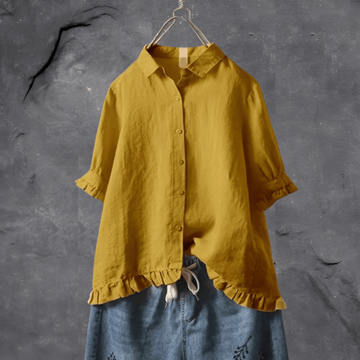 Comfortable Cotton Blouse for Women – Elena