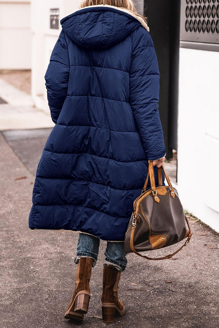 Chaqueta de invierno reversible para mujer a la moda – Sofía