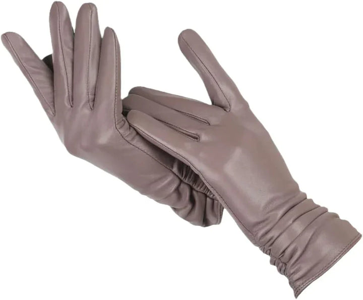 Klassiske dameskinnhansker - LuxLeather