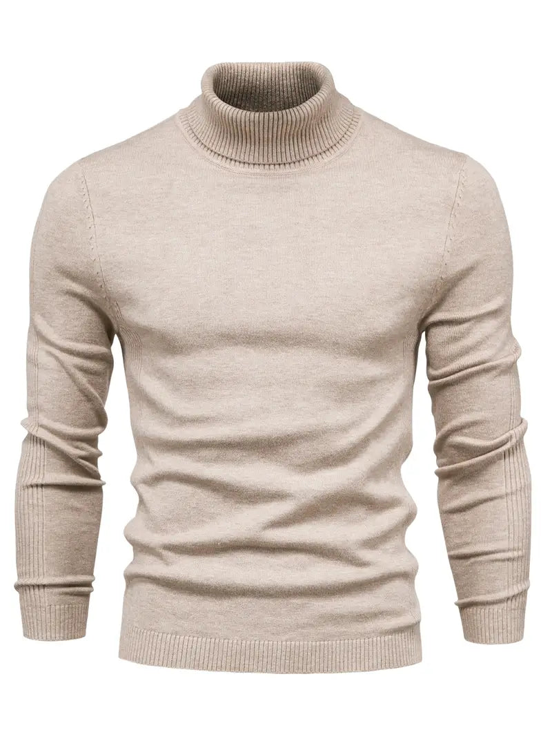 Trendy herre rullekravepullover - Lars