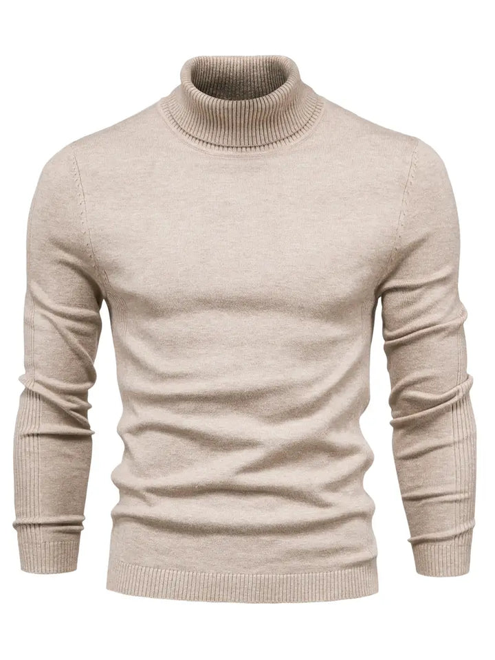 Trendy herre rullekravepullover - Lars
