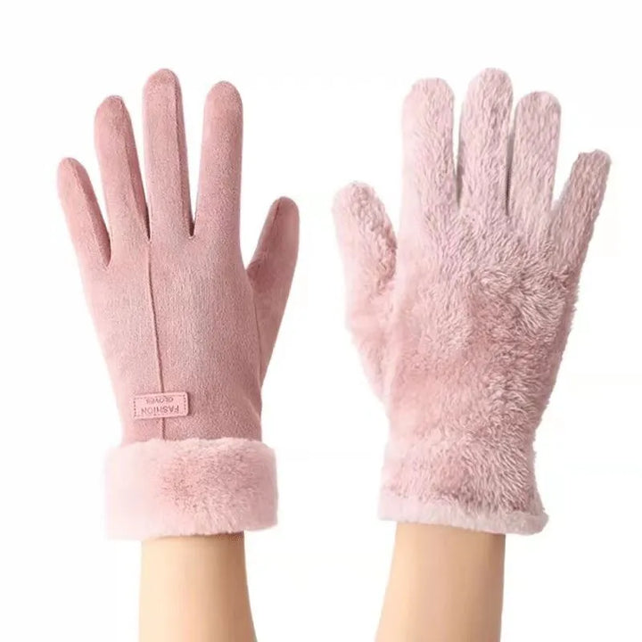 Warm Suede Women's Gloves - VelvTouch