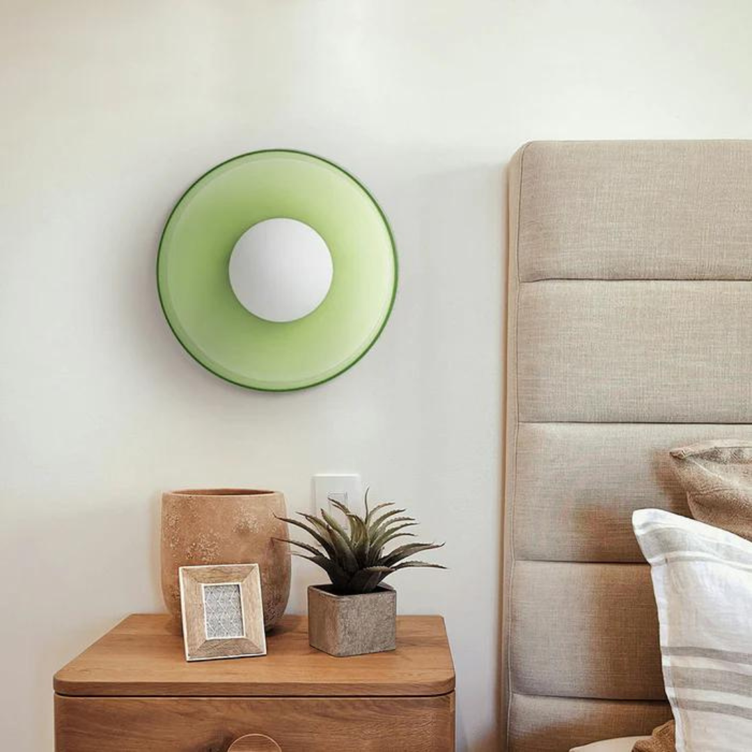 Round Ceiling Light with Stylish Functionality - LumiSphere