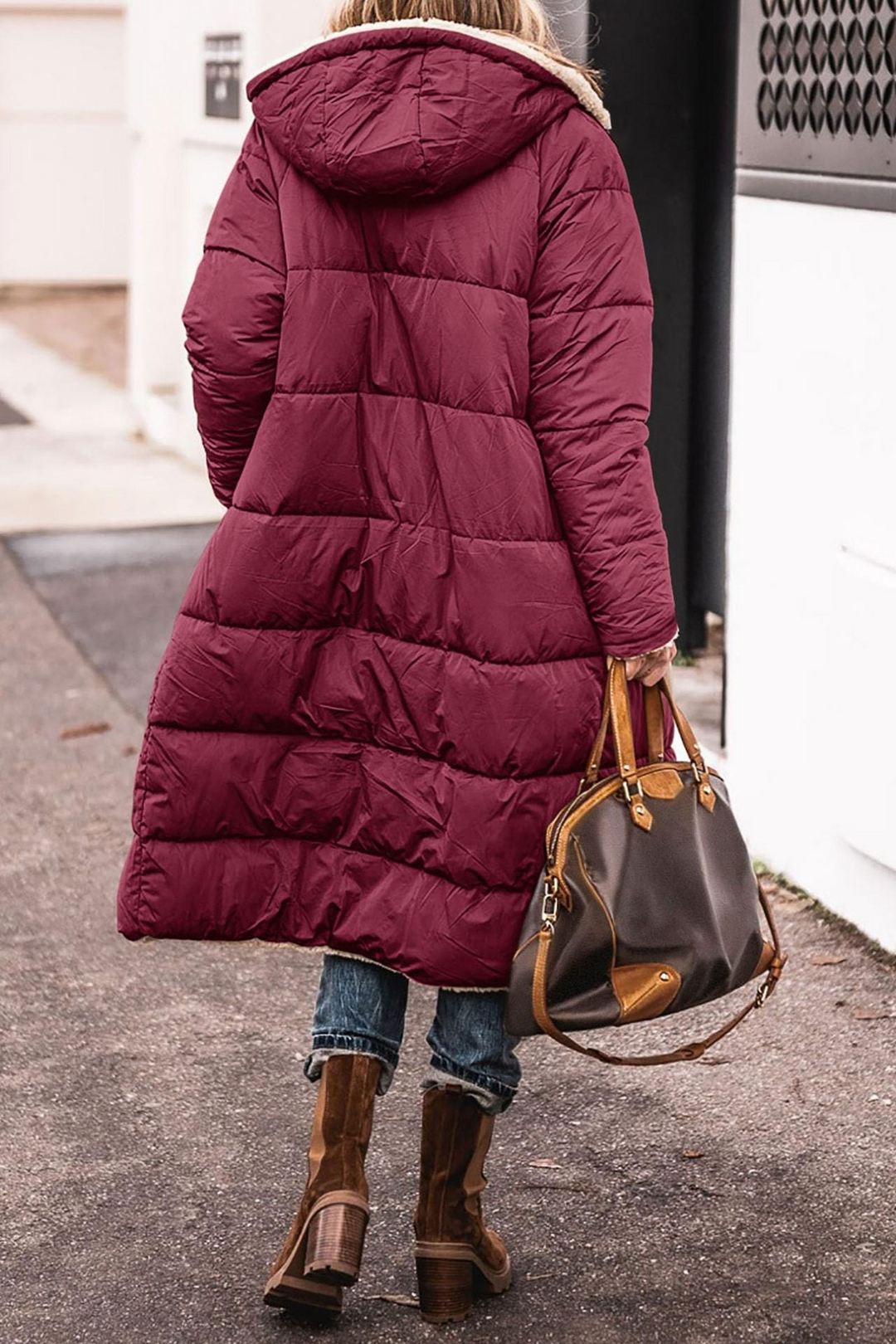 Chaqueta de invierno reversible para mujer a la moda – Sofía