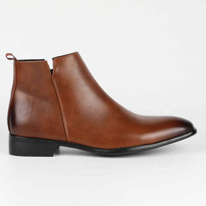 Classic Retro Leather Boots for Men – Lars