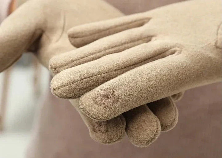 Stylish Autumn and Winter Gloves for Women - Amelia