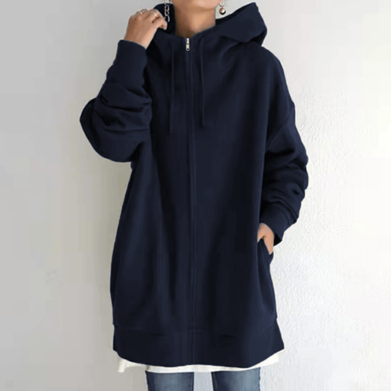 Cardigan cómodo para mujer con capucha – ComfyHood