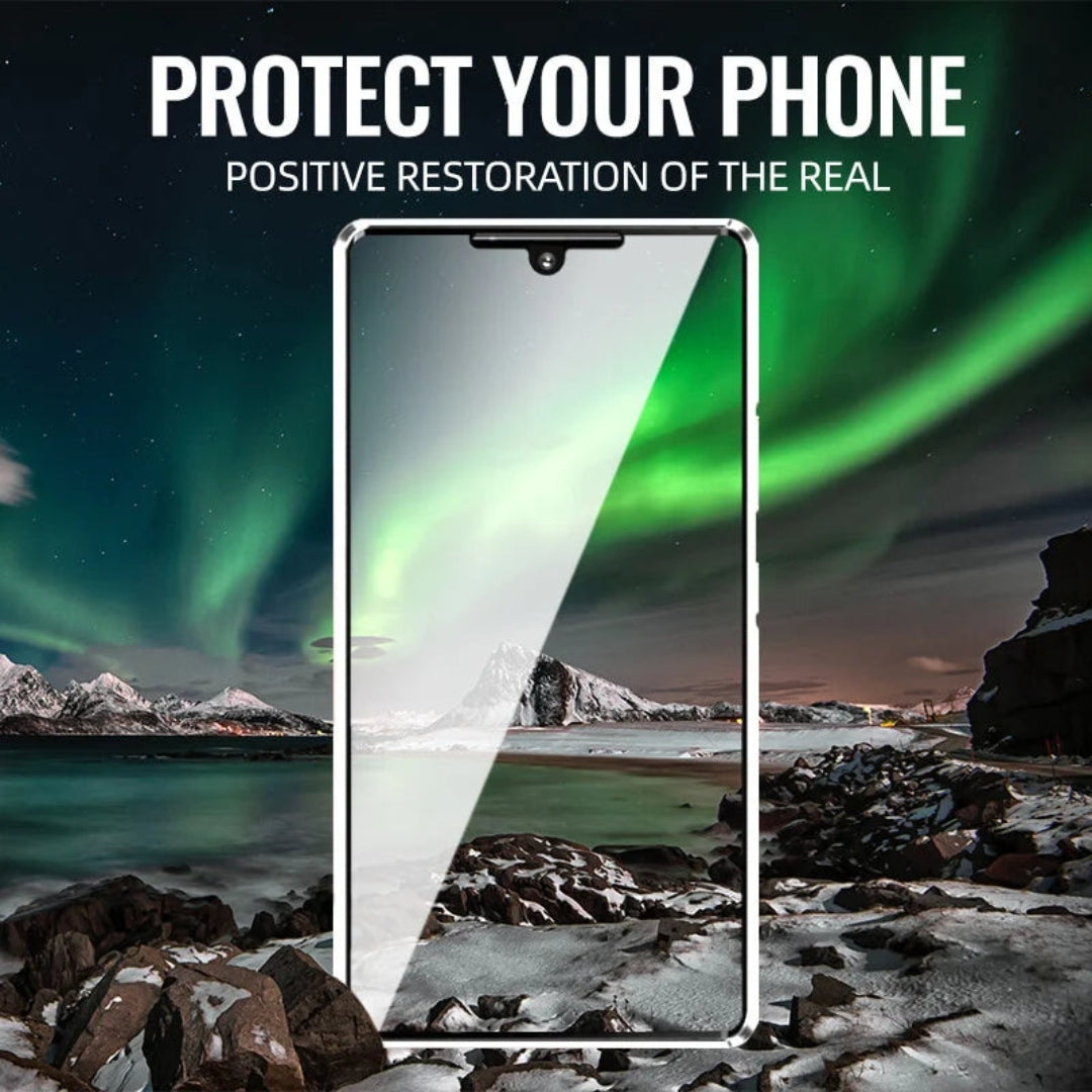 Magnetic double-sided glass protective case – ClearLock (1+1 FREE)