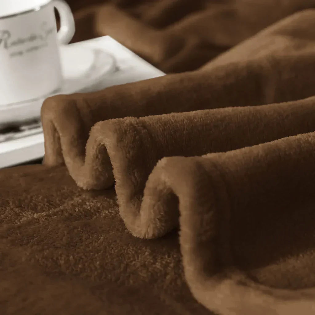 All-Season Thick Fleece Blanket - CozySeasons