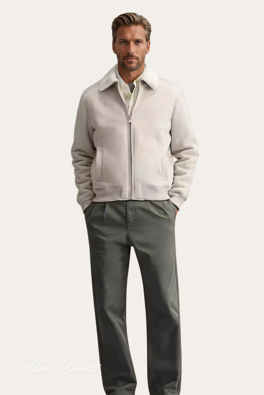Stylish Winter Bomber Jacket - Nolan