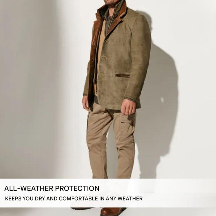Chaqueta de otoño para hombre – Leandro en tonos de hojas otoñales