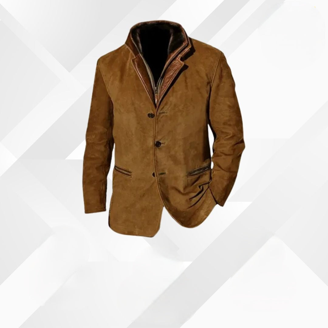 Chaqueta de otoño para hombre – Leandro en tonos de hojas otoñales
