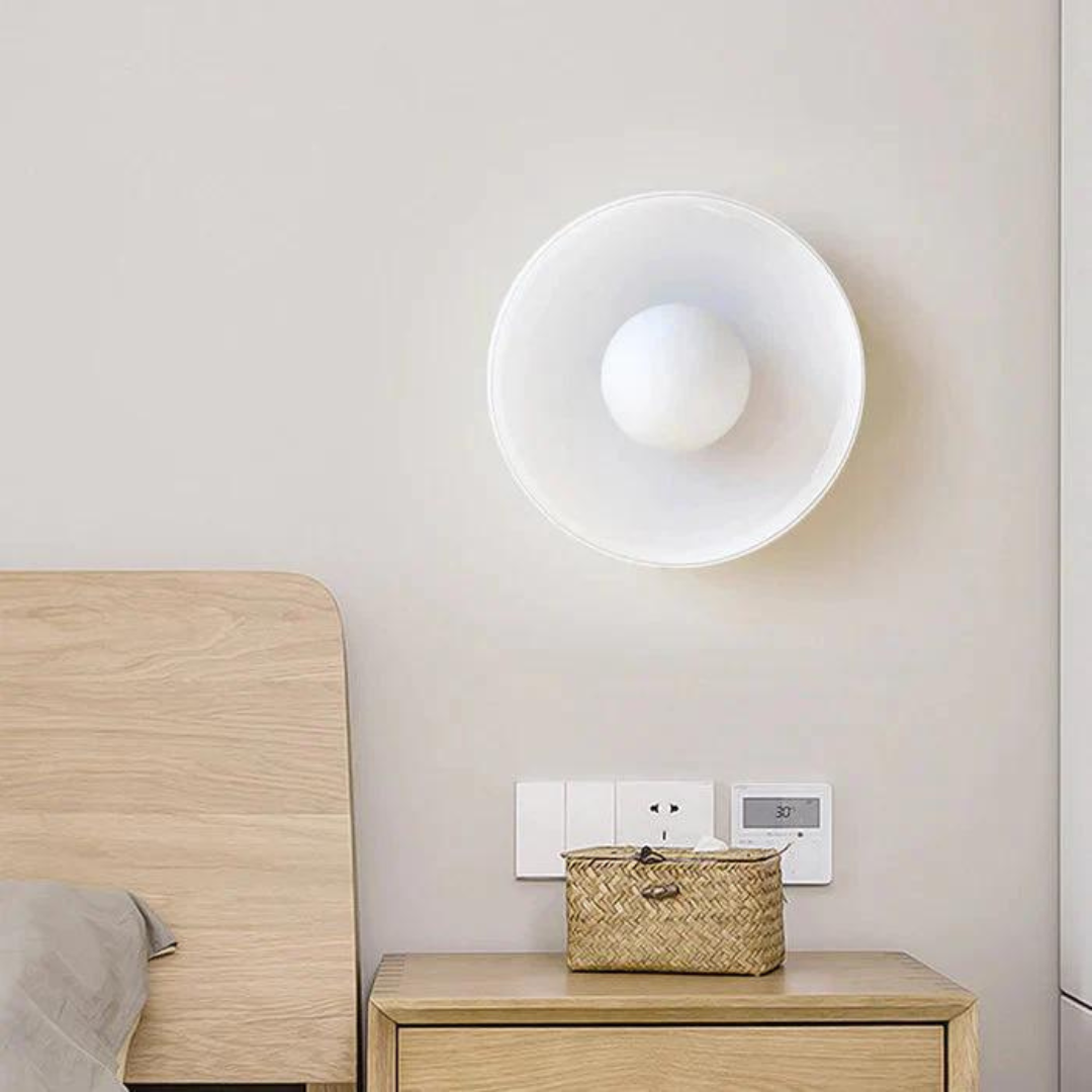 Round Ceiling Light with Stylish Functionality - LumiSphere