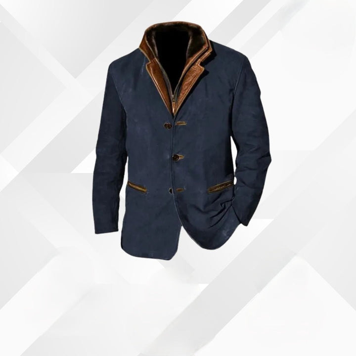Chaqueta de otoño para hombre – Leandro en tonos de hojas otoñales