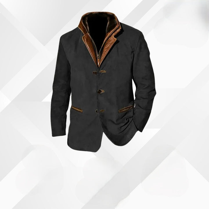 Chaqueta de otoño para hombre – Leandro en tonos de hojas otoñales