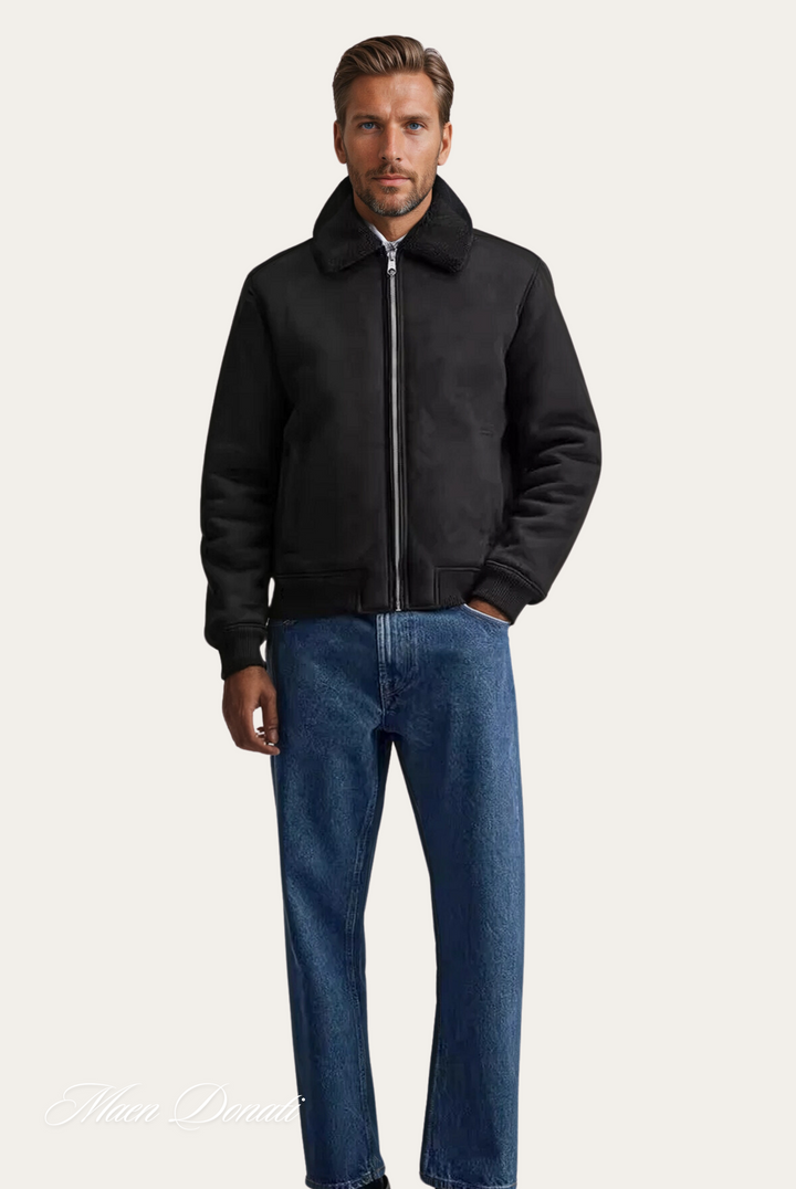 Stylish Winter Bomber Jacket - Nolan