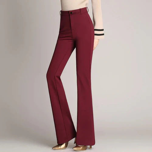 Slim-Fit High-Waist Pants – Mila
