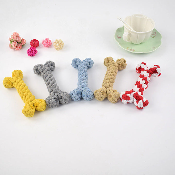 Juguete masticable para el cuidado dental de perros - CleanChew