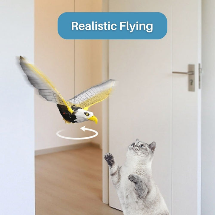 Interaktivt katteleketøy for moro og bevegelse – FeatherFlight