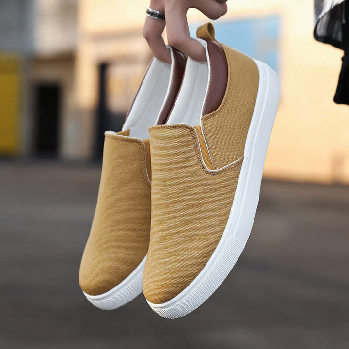 Slip-On-Herrenschuhe aus Canvas – Lennard