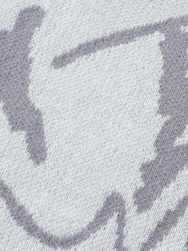 Herresweater med grafisk print – Arvid
