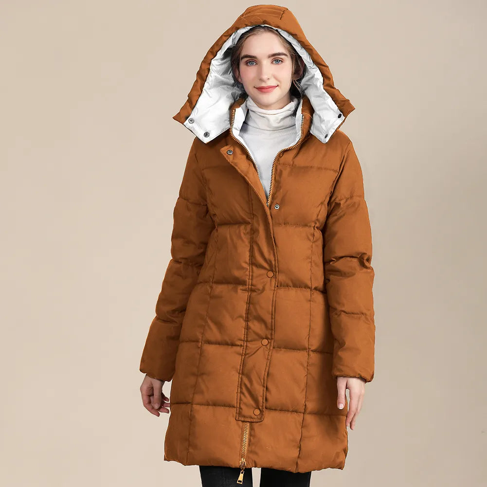 Trendy Quilted Women's Winter Jacket - Elodie