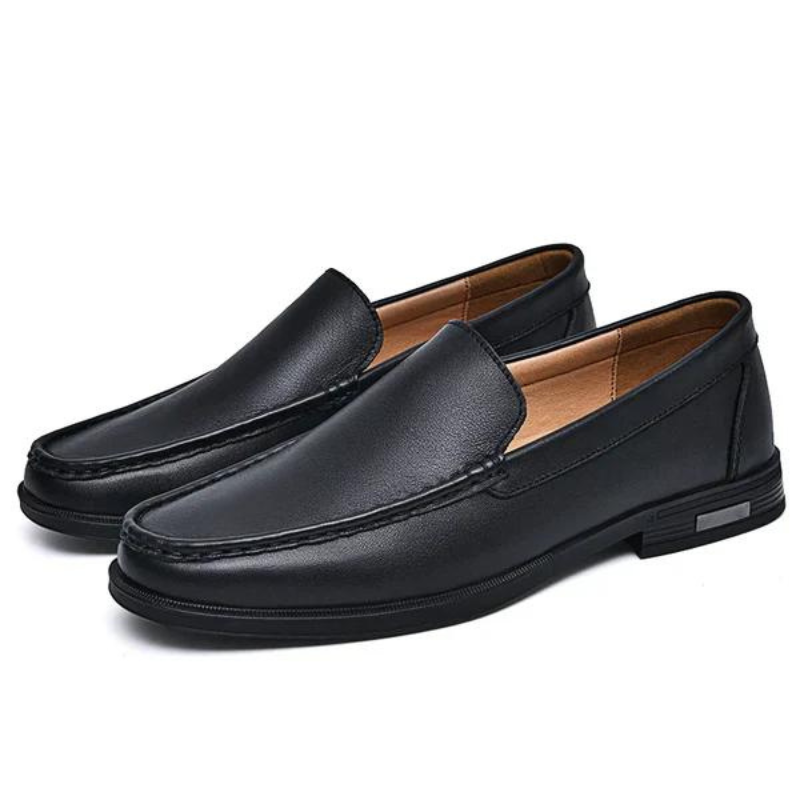 Italienske loafers i ægte læder – Emilio