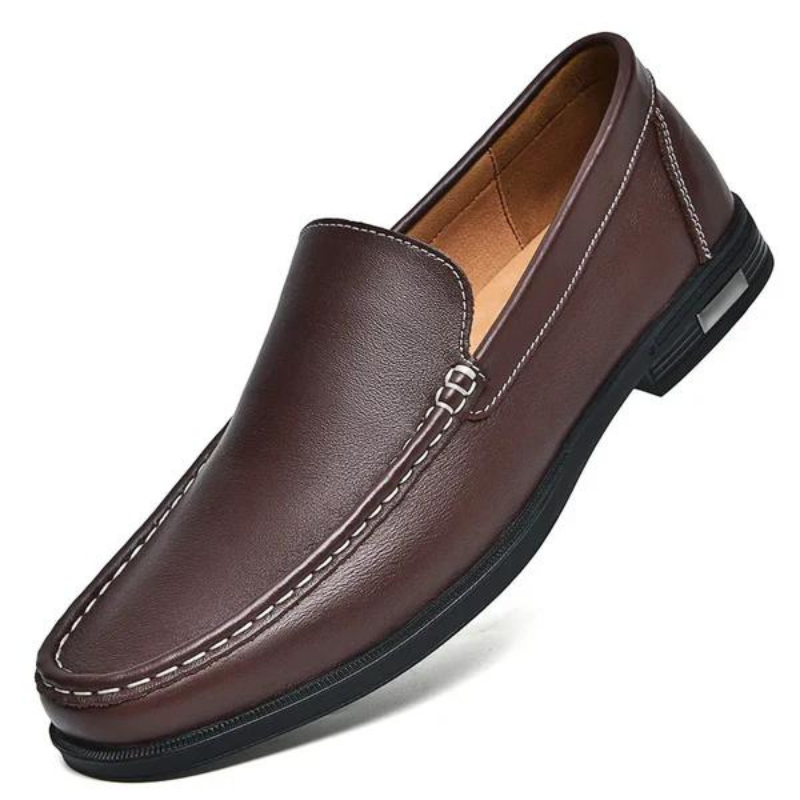 Italienske loafers i ægte læder – Emilio