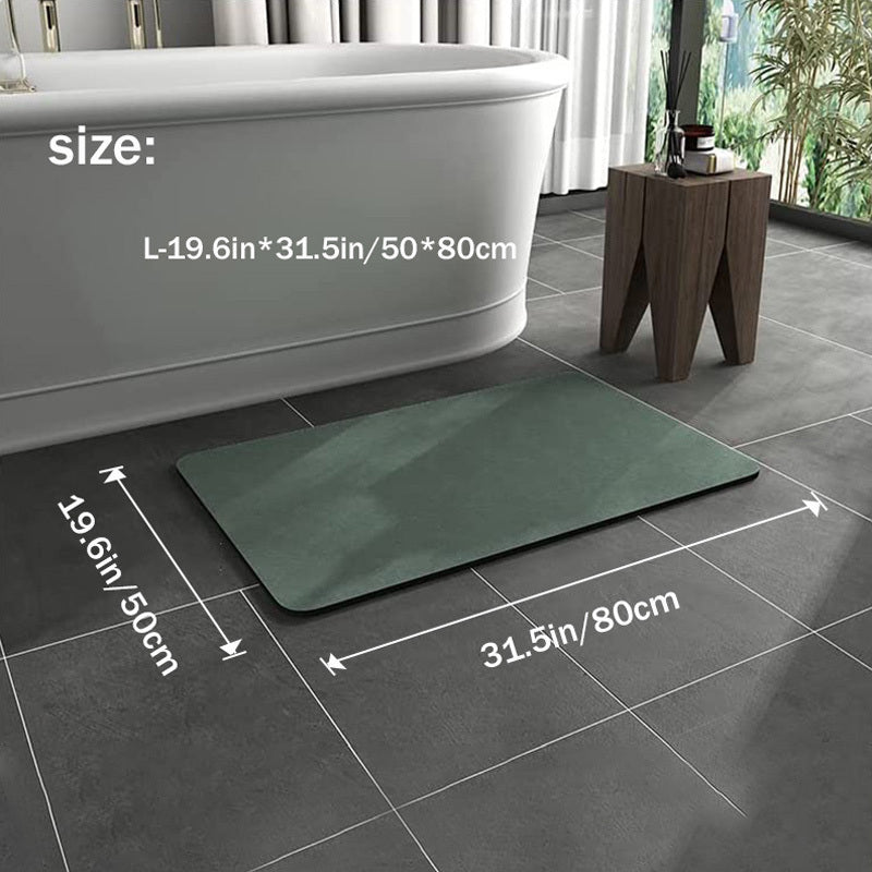 Non-slip Diatom Bath Mat - AquaGrip